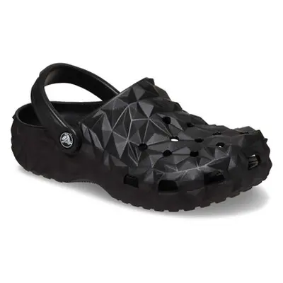 Crocs Classic Geometric Clog women's Clogs (Shoes) in Black