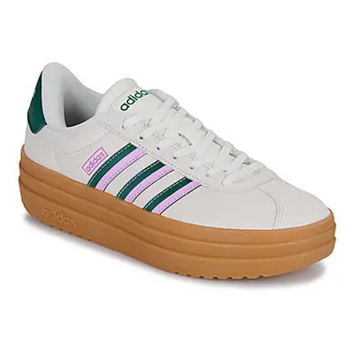 Adidas VL COURT BOLD women's Shoes (Trainers) in Beige