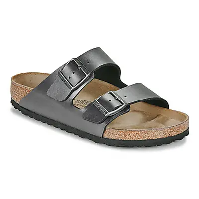 Birkenstock Arizona BF Metallic Black women's Mules / Casual Shoes in Black