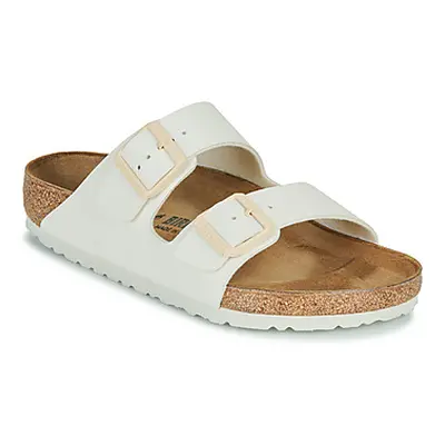 Birkenstock Arizona BF Eggshell men's Mules / Casual Shoes in Beige