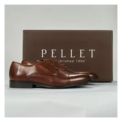 Pellet BREST men's Casual Shoes in Brown