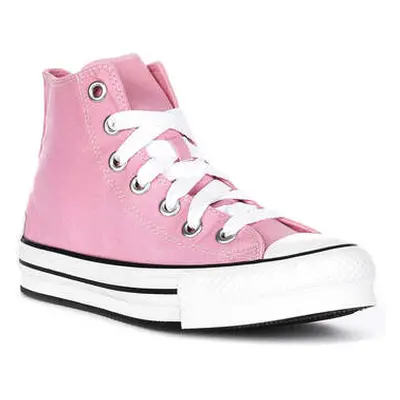 Converse A08468C All Star Eva Lift Hi girls's Trainers in Pink