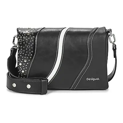 Desigual PUNKETTE DORTMUND FLAP women's Shoulder Bag in Black