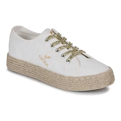 Kaporal BIORGATY women's Shoes (Trainers) in White