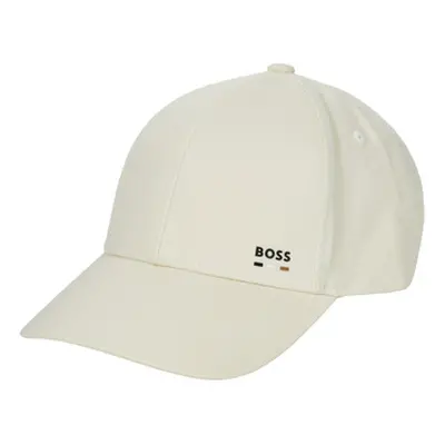 BOSS Zed-BOSS-Stripe men's Cap in Beige