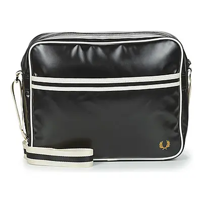 Fred Perry CLASSIC SHOULDER men's Shoulder Bag in Black