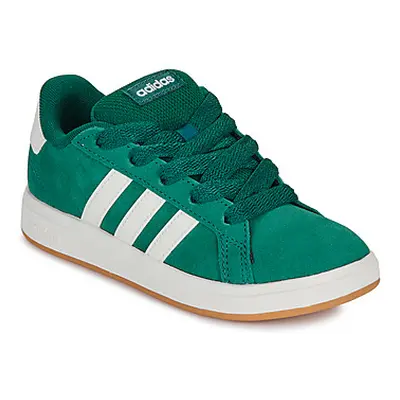 Adidas GRAND COURT 00s K boys's Children's Shoes (Trainers) in Green