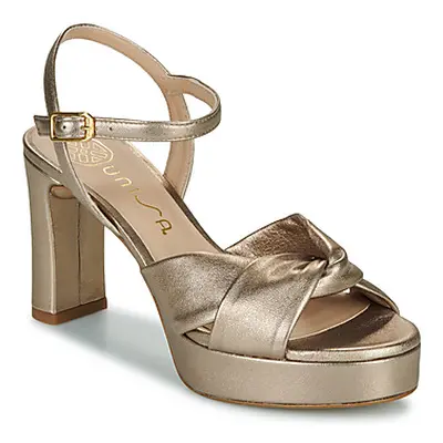 Unisa ONOA women's Sandals in Gold