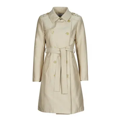 Morgan GSELAM women's Trench Coat in Beige