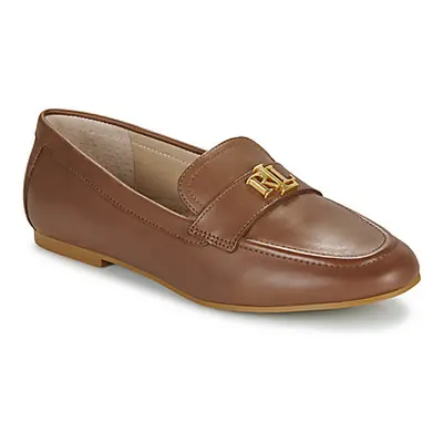 Lauren Ralph Lauren AVERI III-FLATS-LOAFER women's Loafers / Casual Shoes in Brown