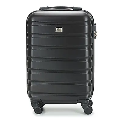 David Jones CHAUVETTINI 40L men's Hard Suitcase in Black