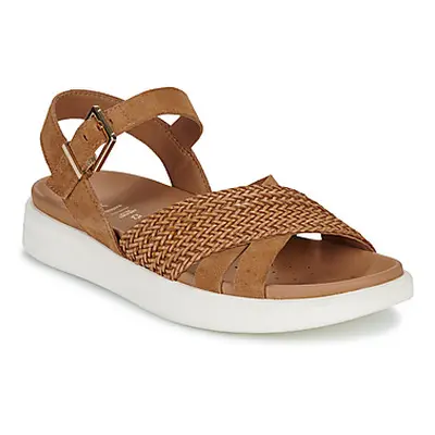 Geox D XAND 2S women's Sandals in Brown