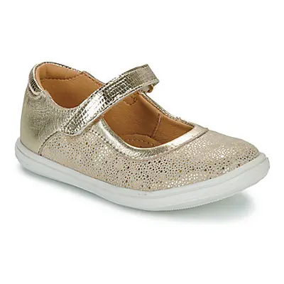 GBB PLACIDA girls's Children's Shoes (Pumps / Ballerinas) in Gold