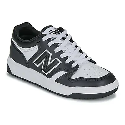 New Balance 480 girls's Children's Shoes (Trainers) in Black