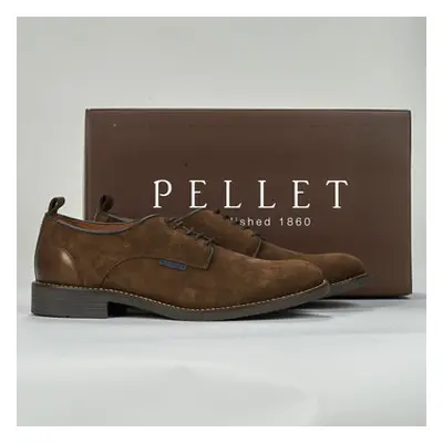 Pellet FABIO men's Casual Shoes in Brown