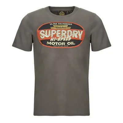 Superdry GASOLINE men's T shirt in Kaki