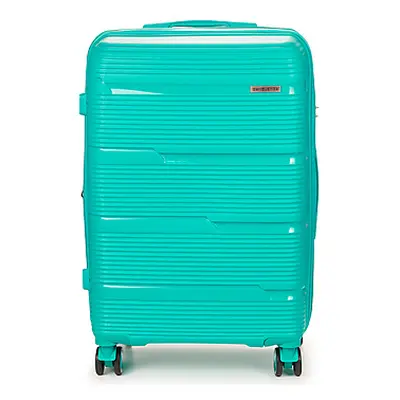 David Jones BA-8003 70 L men's Hard Suitcase in Blue