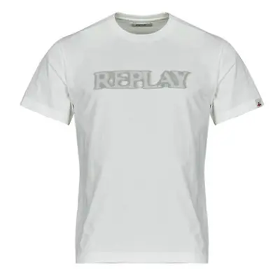 Replay T SHIRT men's T shirt in White