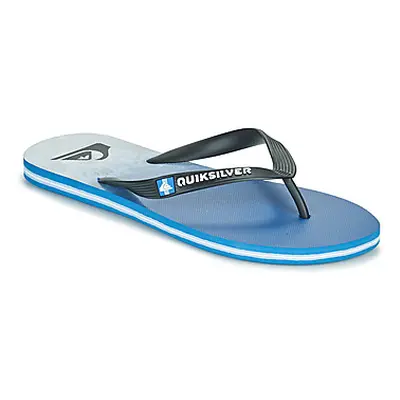 Quiksilver MOLOKAI FADED TIDE men's Flip flops / Sandals (Shoes) in Blue