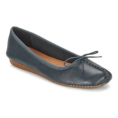 Clarks FRECKLE ICE women's Shoes (Pumps / Ballerinas) in Blue