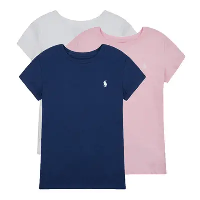 Polo Ralph Lauren TEE BUNDLE-SETS-GIFT BOX SET girls's Children's T shirt in Multicolour