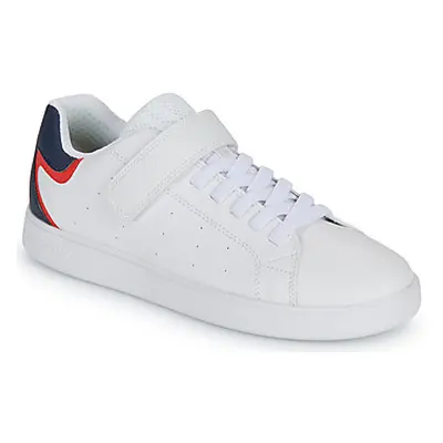 Geox J ECLYPER BOY boys's Children's Shoes (Trainers) in White