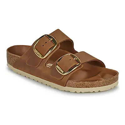 Birkenstock Arizona Big Buckle LEOI Cognac HEX women's Mules / Casual Shoes in Brown