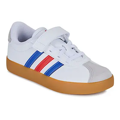 Adidas VL COURT 3.0 EL C boys's Children's Shoes (Trainers) in White