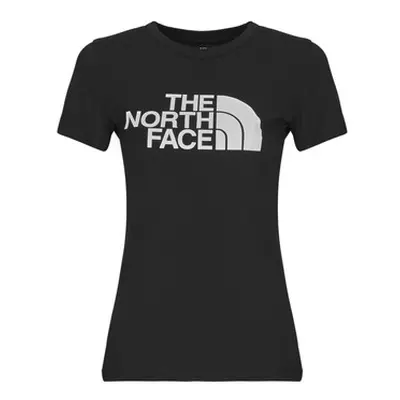 The North Face S/S Easy Tee women's T shirt in Black