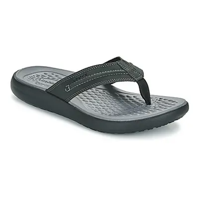 Crocs Yukon Vista II LR Flip men's Flip flops / Sandals (Shoes) in Black