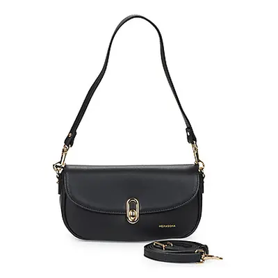 Hexagona CALI women's Shoulder Bag in Black