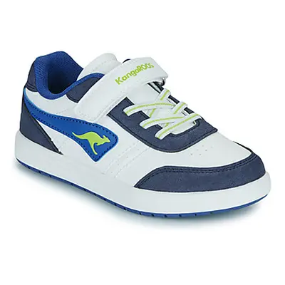 Kangaroos K-CA Shaggy EV boys's Children's Shoes (Trainers) in White