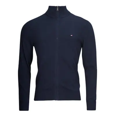 Tommy Hilfiger PIMA ORG CTN CASHMERE ZIP THRU men's in Marine