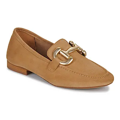 JB Martin FELINE women's Loafers / Casual Shoes in Beige