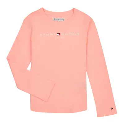 Tommy Hilfiger ESSENTIAL TEE L/S girls's in Pink