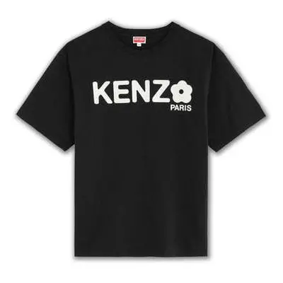 Kenzo Men's Black Boke Flower Logo T-Shirt men's in Black