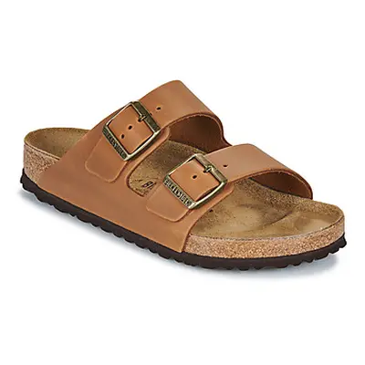 Birkenstock Arizona LEOI Cognac women's Mules / Casual Shoes in Brown