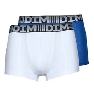 DIM AIR COTON 3DFLEX PACK X2 men's Boxer shorts in Multicolour