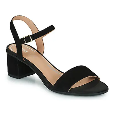 Geox D AURELY 50 B women's Sandals in Black