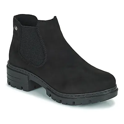 Rieker 76884-00 women's Low Ankle Boots in Black