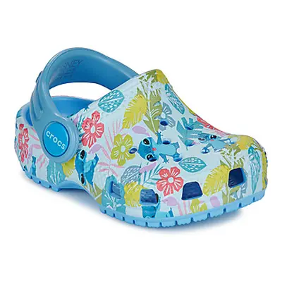 Crocs Stitch Classic Clog T girls's Children's Clogs (Shoes) in Blue