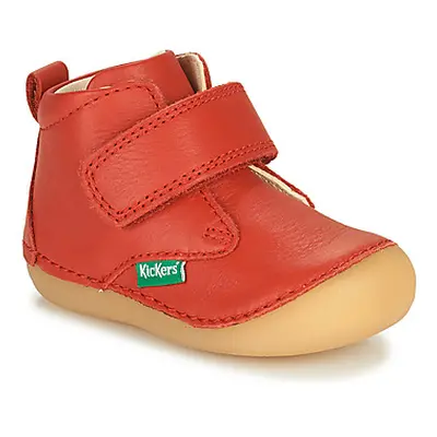 Kickers SABIO girls's Children's Mid Boots in Red