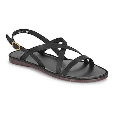 El Naturalista TULIP women's Sandals in Black