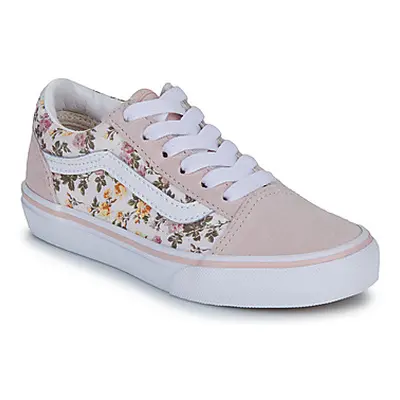 Vans Old Skool girls's Children's Shoes (Trainers) in Pink