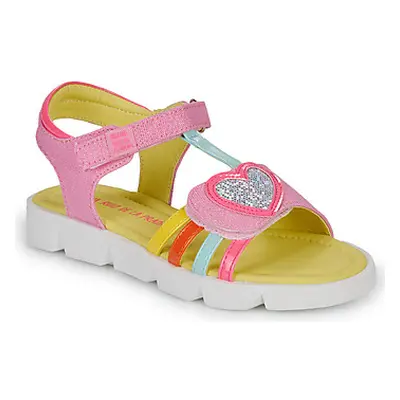 Agatha Ruiz de la Prada SMILEN girls's Children's Sandals in Pink