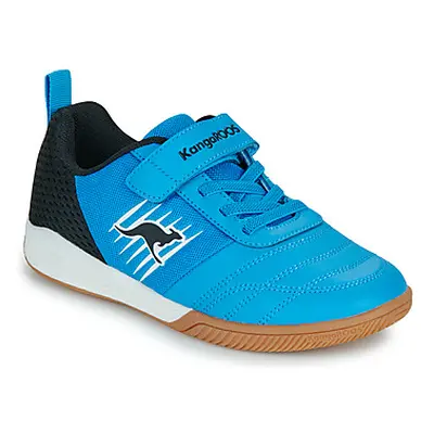 Kangaroos K5-Super Court EV boys's Children's Indoor Sports Trainers (Shoes) in Blue