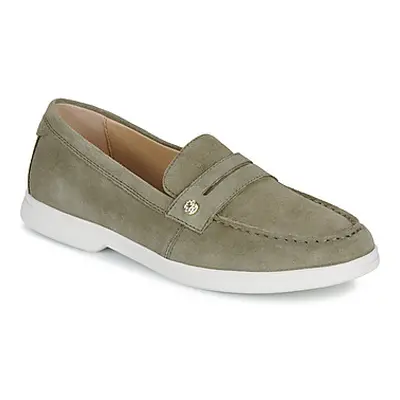 Geox D XAND 3 women's Loafers / Casual Shoes in Grey