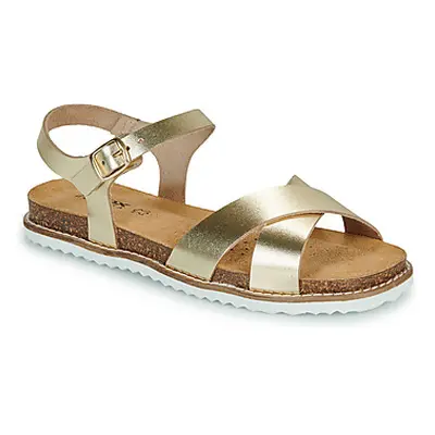 Geox LEUCA women's Sandals in Gold