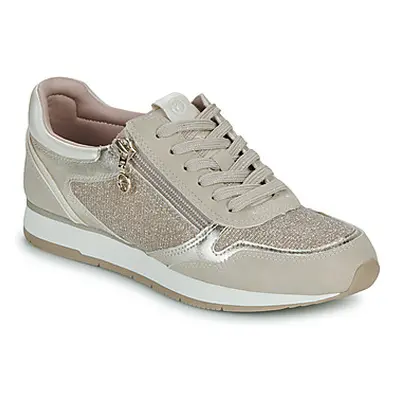 Tamaris DAKI women's Shoes (Trainers) in Beige