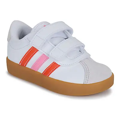 Adidas VL COURT 3.0 CF I girls's Children's Shoes (Trainers) in White